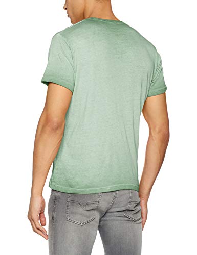 Pepe Jeans West Sir Camiseta, Verde (Absynth 625), Large para Hombre Pepe Jeans West Sir Camiseta, Verde (Absynth 625), Large para Hombre