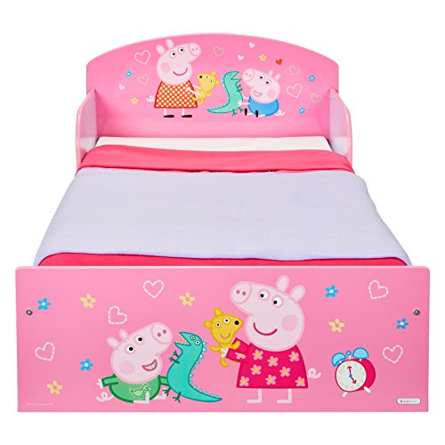 Peppa Pig Hello Home Cama Infantil, Madera, Rosa, 42.50x77.00x143.00 cm