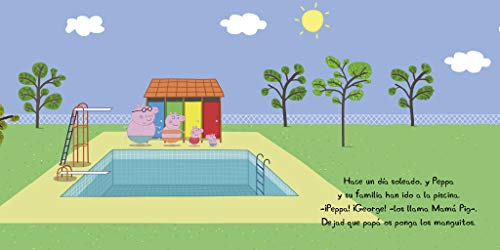 Peppa va a la piscina (Un cuento de Peppa Pig)