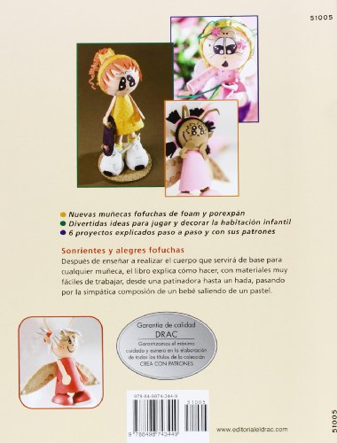 Pequeñas Fofuchas. Fáciles de hacer con Foam y Porexpán (Crea Con Patrones) Pequeñas Fofuchas. Fáciles de hacer con Foam y Porexpán (Crea Con Patrones)