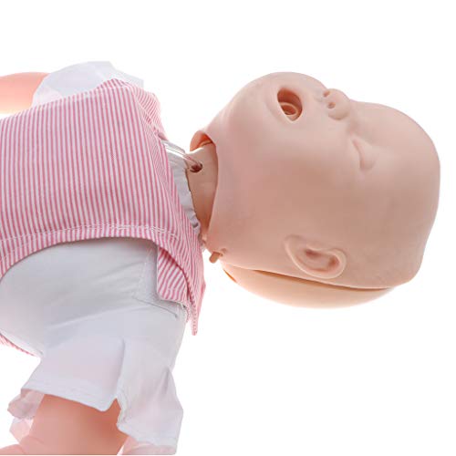 perfeclan Muñeca de Bebés de Práctica de Primeros Auxilios de Heimlich Manauver, Kits de Estudio Médico