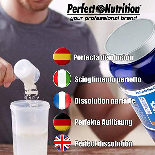 Perfect Nutrition 100% Whey Isolated Protein, Proteina de suero hidrolizada, sabor Chocolate Blanco, 908 gr