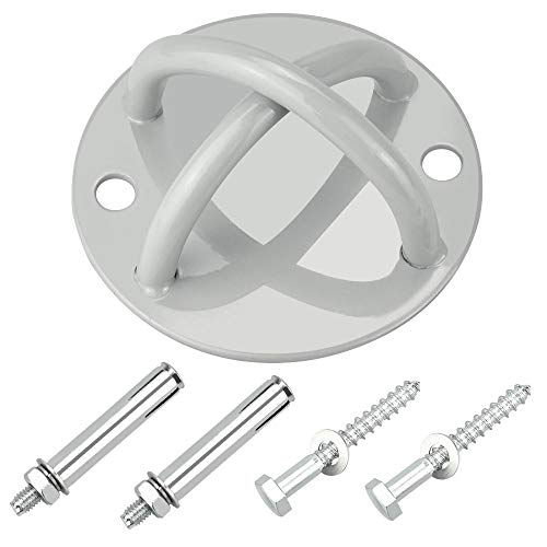 PERFETSELL Soporte Anclaje Trx Techo y Pared en X Anclaje para Pared Suspensión de Ganchos para Techo Entrenamiento en Suspensión Gancho Techo para TRX Saco de Boxeo Sillas, Carga: 300 kg + 4 Tonillos PERFETSELL Soporte Anclaje Trx Techo y Pared en X Anclaje para Pared Suspensión de Ganchos para Techo Entrenamiento en Suspensión Gancho Techo para TRX Saco de Boxeo Sillas, Carga: 300 kg + 4 Tonillos