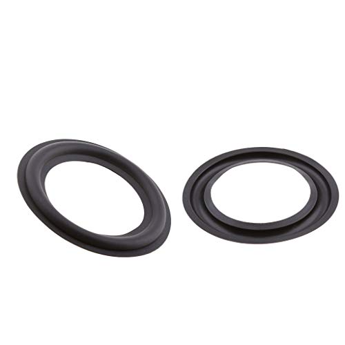perfk 2X Reemplazos de Espuma de Goma de Altavoz de Audio de Woofer con Tamaño Diferente - 3 Pulgadas perfk 2X Reemplazos de Espuma de Goma de Altavoz de Audio de Woofer con Tamaño Diferente - 3 Pulgadas