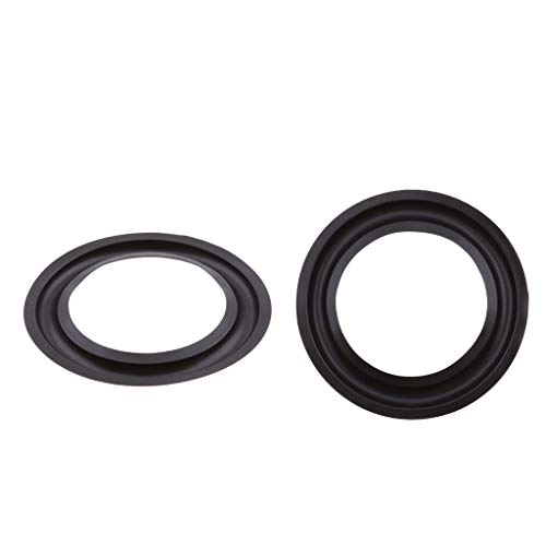 perfk 2X Reemplazos de Espuma de Goma de Altavoz de Audio de Woofer con Tamaño Diferente - 3 Pulgadas perfk 2X Reemplazos de Espuma de Goma de Altavoz de Audio de Woofer con Tamaño Diferente - 3 Pulgadas