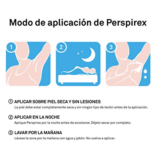 Perspirex ® | Perspirex Original | Desodorante Antitranspirante Axilas Roll On para una protección y frescura anti sudor de hasta 5 días | Reducción del sudor en 72 horas | 20 Ml