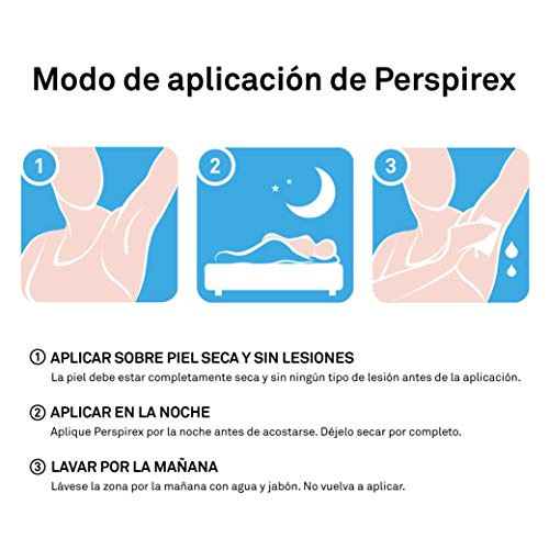 Perspirex ® | Perspirex Original | Desodorante Antitranspirante Axilas Roll On para una protección y frescura anti sudor de hasta 5 días | Reducción del sudor en 72 horas | 20 Ml Perspirex ® | Perspirex Original | Desodorante Antitranspirante Axilas Roll On para una protección y frescura anti sudor de hasta 5 días | Reducción del sudor en 72 horas | 20 Ml