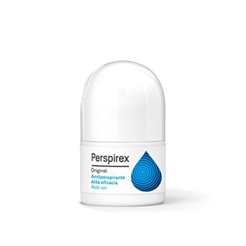 Perspirex ® | Perspirex Original | Desodorante Antitranspirante Axilas Roll On para una protección y frescura anti sudor de hasta 5 días | Reducción del sudor en 72 horas | 20 Ml Perspirex ® | Perspirex Original | Desodorante Antitranspirante Axilas Roll On para una protección y frescura anti sudor de hasta 5 días | Reducción del sudor en 72 horas | 20 Ml