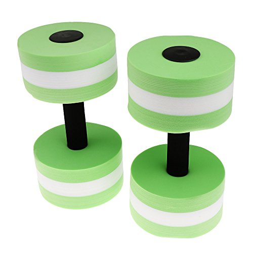 Pesa De Gimnasia Acuática Piscina Turquesa Aeróbicos En Agua De Espuma Con Barra De Ejercicios Fitness - Verde, 145 * 270 mm (D * H) Pesa De Gimnasia Acuática Piscina Turquesa Aeróbicos En Agua De Espuma Con Barra De Ejercicios Fitness - Verde, 145 * 270 mm (D * H)