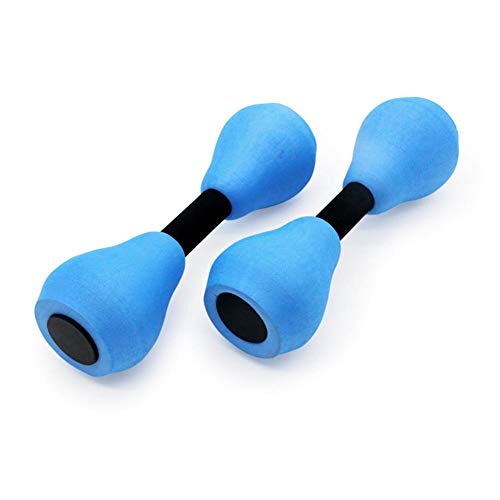 Pesas Gym Mancuernas Agua, Mujeres Ejercicio Acuático Dumbells EVA Fitness Equipment Para Yoga Uso En El Hogar