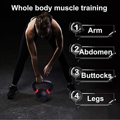 Pesas Rusas MM Kettlebell De Fitness Casero Profesional, Mango Antideslizante Mate, Unisex, 4 Kg A 20 Kg (Size : 18kg-40lb) Pesas Rusas MM Kettlebell De Fitness Casero Profesional, Mango Antideslizante Mate, Unisex, 4 Kg A 20 Kg (Size : 18kg-40lb)