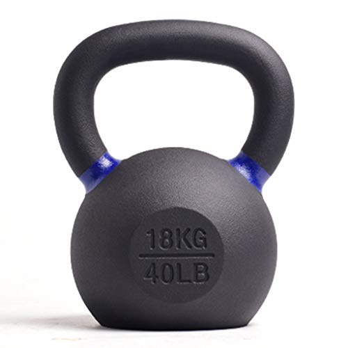 Pesas Rusas MM Kettlebell De Fitness Casero Profesional, Mango Antideslizante Mate, Unisex, 4 Kg A 20 Kg (Size : 18kg-40lb)