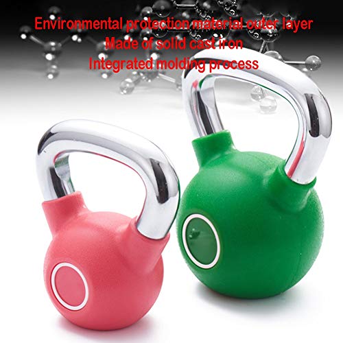 Pesas Rusas MM Kettlebell Unisex De Color De Hierro Fundido, Equipo De Ejercicio Muscular For Interiores/Gimnasios, 4 Kg, 6 Kg, 8 Kg, 10 Kg, 12 Kg, 14 Kg, 16 Kg, 18 Kg, 20 Kg (Size : 18kg)