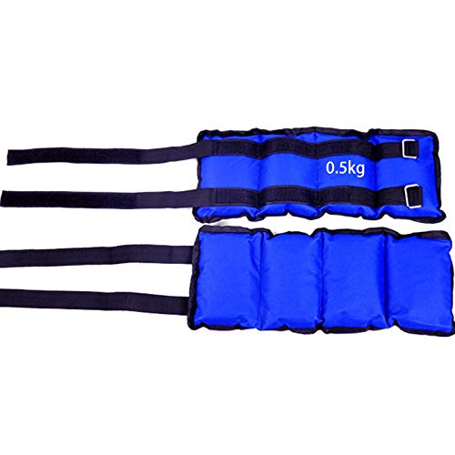 Peso de tobillo, peso de muñeca duradero 1 par de correa ajustable para hacer ejercicio, hacer ejercicio, caminar, trotar, gimnasia, aeróbicos, gimnasio (1 kg) Peso de tobillo, peso de muñeca duradero 1 par de correa ajustable para hacer ejercicio, hacer ejercicio, caminar, trotar, gimnasia, aeróbicos, gimnasio (1 kg)