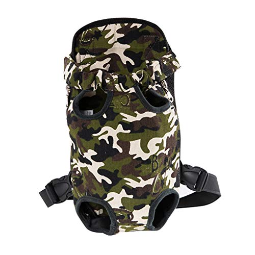 Pet Carrier Mochila Ajustables Delanteras Patas del Perrito de la Bolsa de Salida orientado hacia Delante del Perro casero del morral del Portador con Travel Cola Hole Manos Libres, Senderismo Pet Carrier Mochila Ajustables Delanteras Patas del Perrito de la Bolsa de Salida orientado hacia Delante del Perro casero del morral del Portador con Travel Cola Hole Manos Libres, Senderismo