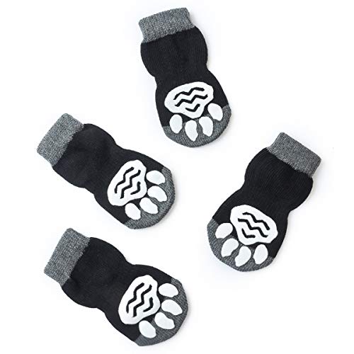 Pet Heroic 8 tamaños Calcetines Antideslizantes para Perros Gatos, Protectores de Patas para Perros Gatos, Control de tracción para el Uso en Interiores, Ajuste para Perros Extra pequeños a Grandes Pet Heroic 8 tamaños Calcetines Antideslizantes para Perros Gatos, Protectores de Patas para Perros Gatos, Control de tracción para el Uso en Interiores, Ajuste para Perros Extra pequeños a Grandes