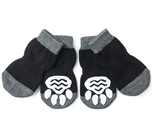 Pet Heroic 8 tamaños Calcetines Antideslizantes para Perros Gatos, Protectores de Patas para Perros Gatos, Control de tracción para el Uso en Interiores, Ajuste para Perros Extra pequeños a Grandes Pet Heroic 8 tamaños Calcetines Antideslizantes para Perros Gatos, Protectores de Patas para Perros Gatos, Control de tracción para el Uso en Interiores, Ajuste para Perros Extra pequeños a Grandes
