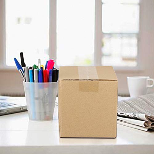 PETAFLOP Cajas de envío de cartón Corrugado de 15,2x15,2x15,2 cm, 25 Cajas de Embalaje pequeñas, 6x6x6 Pulgadas