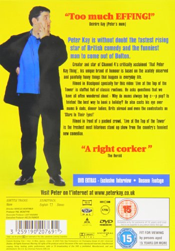 Peter Kay: Live at the Top of the Tower [Reino Unido] [DVD]