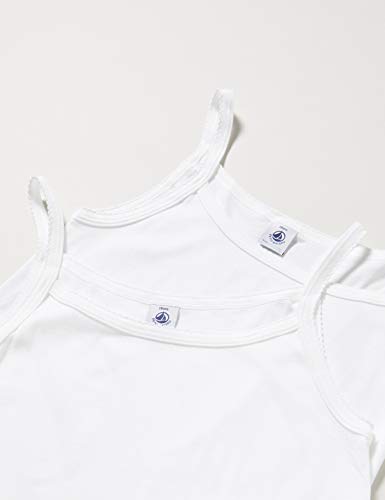Petit Bateau 5335700 Camiseta sin Mangas, Blanco (Variante 1 Zga), 14 aƱos para NiƱas Petit Bateau 5335700 Camiseta sin Mangas, Blanco (Variante 1 Zga), 14 aƱos para NiƱas