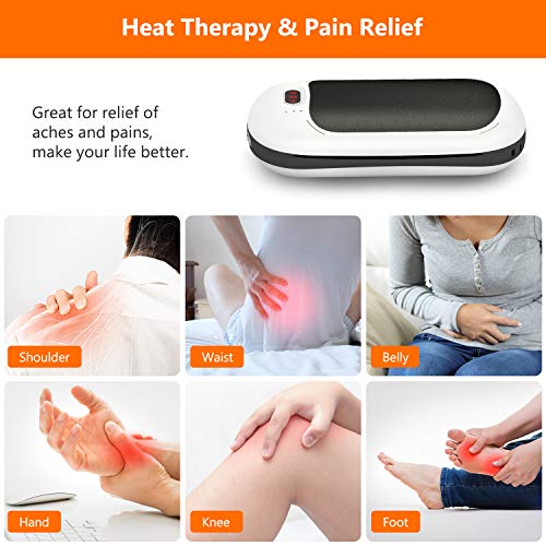 PEYOU Calentador de Manos Recargable, 7800mAh Banco de Energía Portátil con Luz LED Función de Iluminación, Tipo-C Calentador de Bolsillo para Mujeres - Regalo para Familia, Amigos PEYOU Calentador de Manos Recargable, 7800mAh Banco de Energía Portátil con Luz LED Función de Iluminación, Tipo-C Calentador de Bolsillo para Mujeres - Regalo para Familia, Amigos
