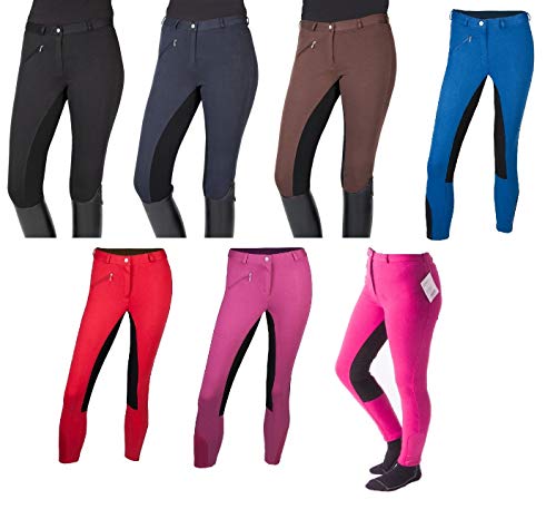 PFIFF hípica para niñas Thea Equitación, Infantil, Color marrón/Negro, tamaño 152 PFIFF hípica para niñas Thea Equitación, Infantil, Color marrón/Negro, tamaño 152