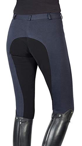 PFIFF Thea Equitación Hípica para, Todo el año, Mujer, Color Azul y Negro, tamaño 38 PFIFF Thea Equitación Hípica para, Todo el año, Mujer, Color Azul y Negro, tamaño 38