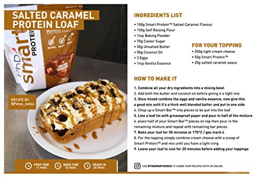 PhD Smart Whey Protein en Polvo Caramelo salado 900g PhD Smart Whey Protein en Polvo Caramelo salado 900g