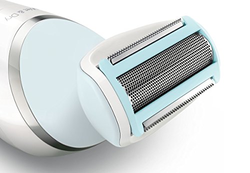 Philips SatinShave Advanced Afeitadora eléctrica en seco y húmedo BRL130/00 - Depiladora femenina (Azul, Blanco, Li-Ion, 8 V, 8 h, 60 min) Philips SatinShave Advanced Afeitadora eléctrica en seco y húmedo BRL130/00 - Depiladora femenina (Azul, Blanco, Li-Ion, 8 V, 8 h, 60 min)