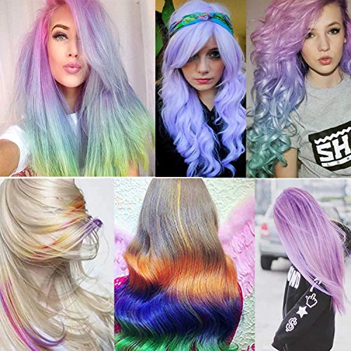 Philonext Plumas de Tiza Coloridas cerosas Profesionales del Pelo Color de Pelo Temporal no tóxico del Brillo de Las Plumas de Tiza (12 Colors) Philonext Plumas de Tiza Coloridas cerosas Profesionales del Pelo Color de Pelo Temporal no tóxico del Brillo de Las Plumas de Tiza (12 Colors)