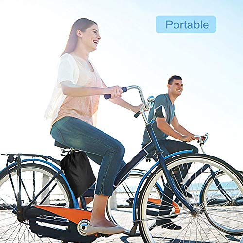 Phiraggit Funda Impermeable para Bicicleta para Exteriores, Oxford, 29 Pulgadas, a Prueba de Viento, UV, con Orificio de Bloqueo, Bolsa de Almacenamiento para Bicicletas de montaña y Carretera