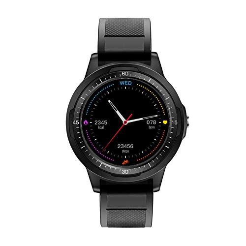Phoenix Technologies - Reloj Smartwatch con GPS, 9 Axis, Multi-Deporte, Podómetro, Frecuencia Cardiaca, 460 mah Batería, IP68