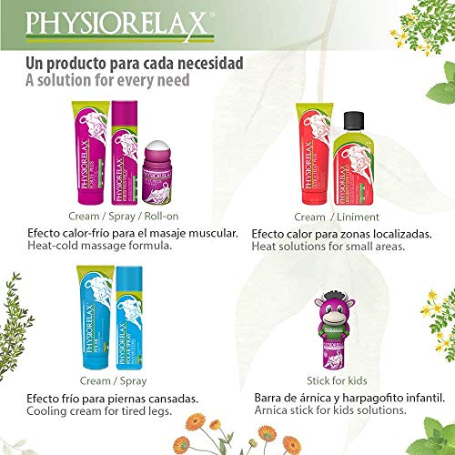 Physiorelax Ultra Heat Crema de Efecto Calor para Músculos y Ligamentos - 75 ml