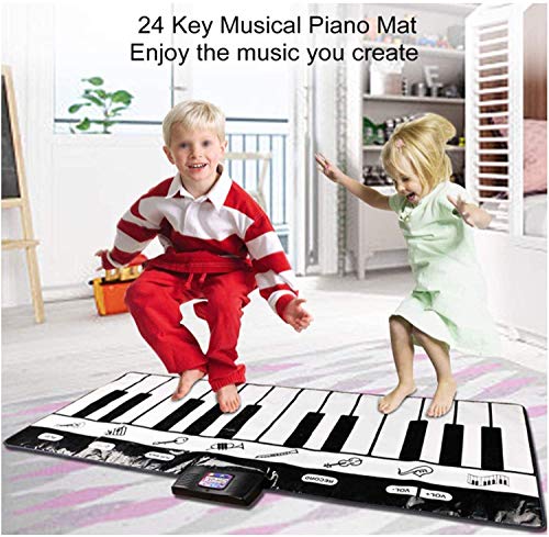 PIANO MAT para niños, teclado MAT SLAY PIANO MAT PIANO DEMOS MUSICALES EDUCATIVA MUSICAL CON REPRODUCCIÓN DE PLAYA Y MODOS DEMO 8 Instrumentos musicales diferentes Opciones de sonido 24 llaves piano i PIANO MAT para niños, teclado MAT SLAY PIANO MAT PIANO DEMOS MUSICALES EDUCATIVA MUSICAL CON REPRODUCCIÓN DE PLAYA Y MODOS DEMO 8 Instrumentos musicales diferentes Opciones de sonido 24 llaves piano i