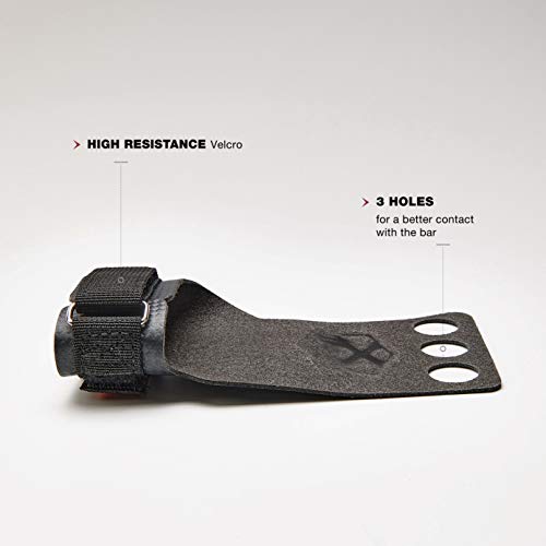 PICSIL Calleras RX Carbon para Cross Training 3 Agujeros Agarre y Protector de Mano o Guantes para Gimnasia Unisex para Hombres y Mujeres en Deportes Calistenia Halterofilia (Talla L, Naranja) PICSIL Calleras RX Carbon para Cross Training 3 Agujeros Agarre y Protector de Mano o Guantes para Gimnasia Unisex para Hombres y Mujeres en Deportes Calistenia Halterofilia (Talla L, Naranja)