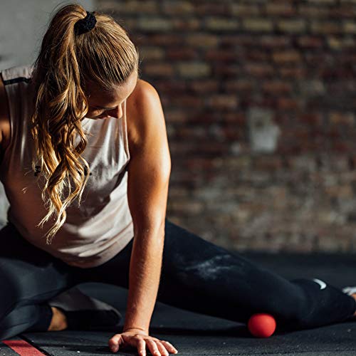 PicSil Lacrosse Ball para Hombre y Mujer Bola de Masaje para Rehabilitación Pelota de Masaje para Fisioterapia o Pilates