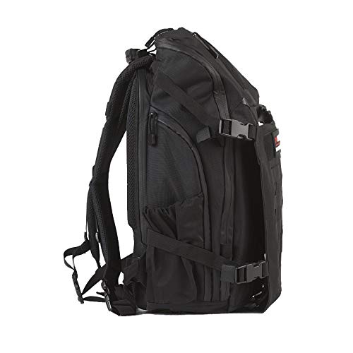 PicSil Mochila Militar de Asalto Impermeable 40L de Capacidad Mochila Táctica Militar Nylon 600D Múltiples Bolsillos para Senderismo Montañismo Caza Trekking Profesionales Hombres y Mujeres (Negro)