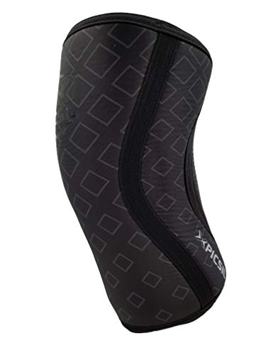 PICSIL Rodillera Deportiva Neopreno 7mm- Compresión Cinta rotuliana Faja para Pierna o Faja Tubular para Hombres y Mujeres Fitness y Cross Training Evita Lesiones (Black□ Extra Large) PICSIL Rodillera Deportiva Neopreno 7mm- Compresión Cinta rotuliana Faja para Pierna o Faja Tubular para Hombres y Mujeres Fitness y Cross Training Evita Lesiones (Black□ Extra Large)