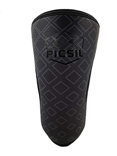 PICSIL Rodillera Deportiva Neopreno 7mm- Compresión Cinta rotuliana Faja para Pierna o Faja Tubular para Hombres y Mujeres Fitness y Cross Training Evita Lesiones (Black□ Extra Large) PICSIL Rodillera Deportiva Neopreno 7mm- Compresión Cinta rotuliana Faja para Pierna o Faja Tubular para Hombres y Mujeres Fitness y Cross Training Evita Lesiones (Black□ Extra Large)