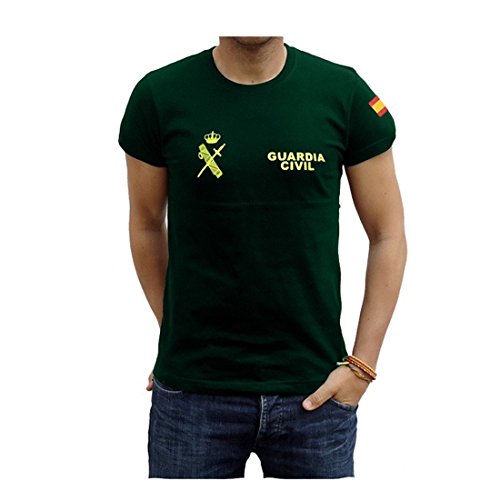 Piel Cabrera Camiseta Guardia Civil (Talla S, Verde) Piel Cabrera Camiseta Guardia Civil (Talla S, Verde)