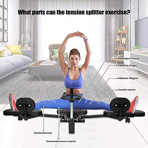 Pierna de la Pierna Máquina de Prensa de piernas, Flexibilidad Estiramiento Máquina de Entrenamiento Calf Muslo Cuerpo Extensión Dispositivo Fitness Equipo de Aptitud Pierna de la Pierna Máquina de Prensa de piernas, Flexibilidad Estiramiento Máquina de Entrenamiento Calf Muslo Cuerpo Extensión Dispositivo Fitness Equipo de Aptitud