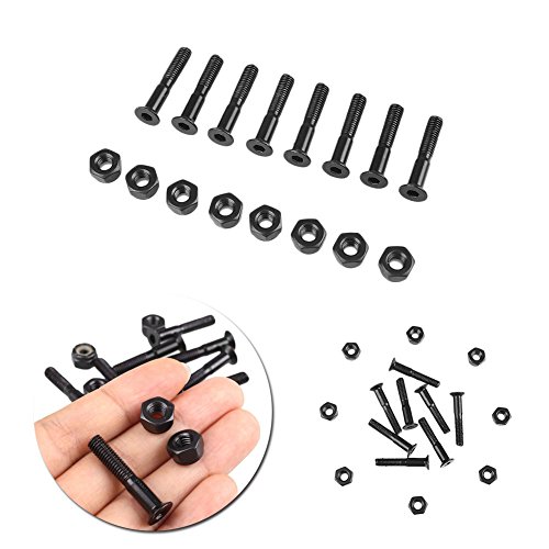 Piezas de Montaje Tornillos de Hardware de Skate 8pcs / Set 29mm monopatín Nails Camión Hardware de Metal