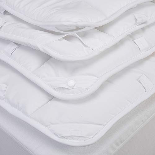 Pikolin Home - Edredón/Relleno nórdico de fibra DUO cuatro estaciones 150gr/m²+ 300gr/m², antiácaros, 155x200cm-Cama 100 (Todas las medidas) Pikolin Home - Edredón/Relleno nórdico de fibra DUO cuatro estaciones 150gr/m²+ 300gr/m², antiácaros, 155x200cm-Cama 100 (Todas las medidas)