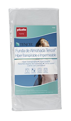 Pikolin Home - Pack de 2 fundas protector de almohada lyocell, impermeables, 40x75cm, (Todas las medidas) Pikolin Home - Pack de 2 fundas protector de almohada lyocell, impermeables, 40x75cm, (Todas las medidas)