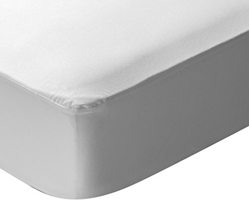Pikolin Home - Protector de colchón punto, 100% algodón, impermeable y transpirable, 160x200cm-Cama 160 (Todas las medidas)