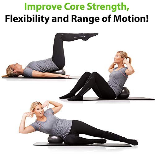 Pilates Ball Yoga Ball Pequeño Ejercicio Bola, Bola de Terapia Anti-ráfaga Gruesa 25 cm, Balón de Fitness para Yoga, hogar, Oficina Pilates Ball Yoga Ball Pequeño Ejercicio Bola, Bola de Terapia Anti-ráfaga Gruesa 25 cm, Balón de Fitness para Yoga, hogar, Oficina