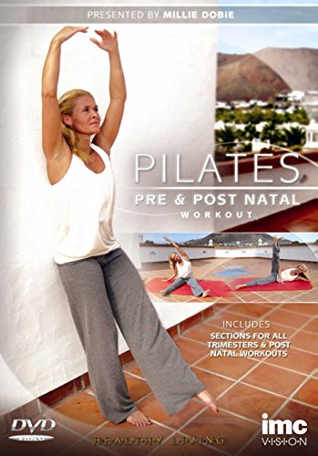 Pilates Pre & Post Natal Workout - Includes Sections for all Trimesters & Post Natal Workouts - Millie Dobie - Healthy Living Series [Reino Unido] [DVD]