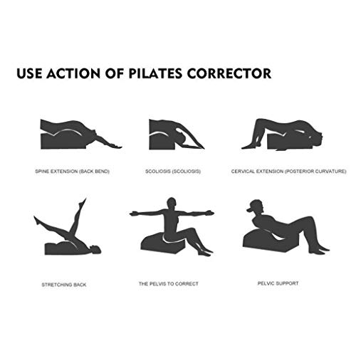 Pilates Spine Supporter Cama de Masaje Spine Spine Corrector pequeño Barril Equipo de la Aptitud de la Yoga Pilates Spine Supporter Cama de Masaje Spine Spine Corrector pequeño Barril Equipo de la Aptitud de la Yoga