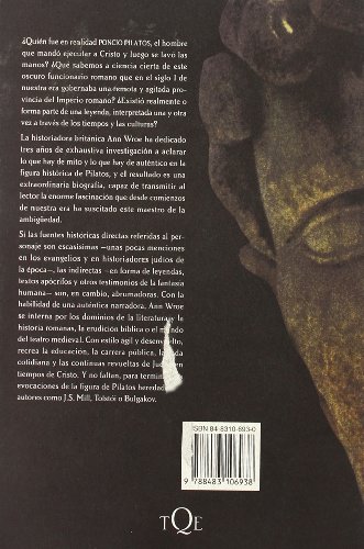 Pilatos: Biografía de un hombre inventado (Tiempo de Memoria) Pilatos: Biografía de un hombre inventado (Tiempo de Memoria)
