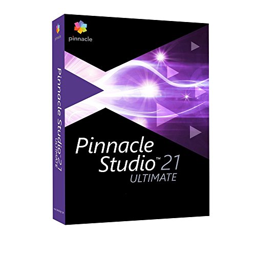 Pinnacle Studio 21 Ultimate - Software De Producción Y Edición De Vídeo, Multilingüe , 1 Licencia